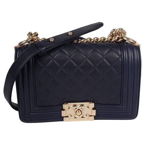 chanel mini boy bag blue|Chanel boyfriend bag medium.